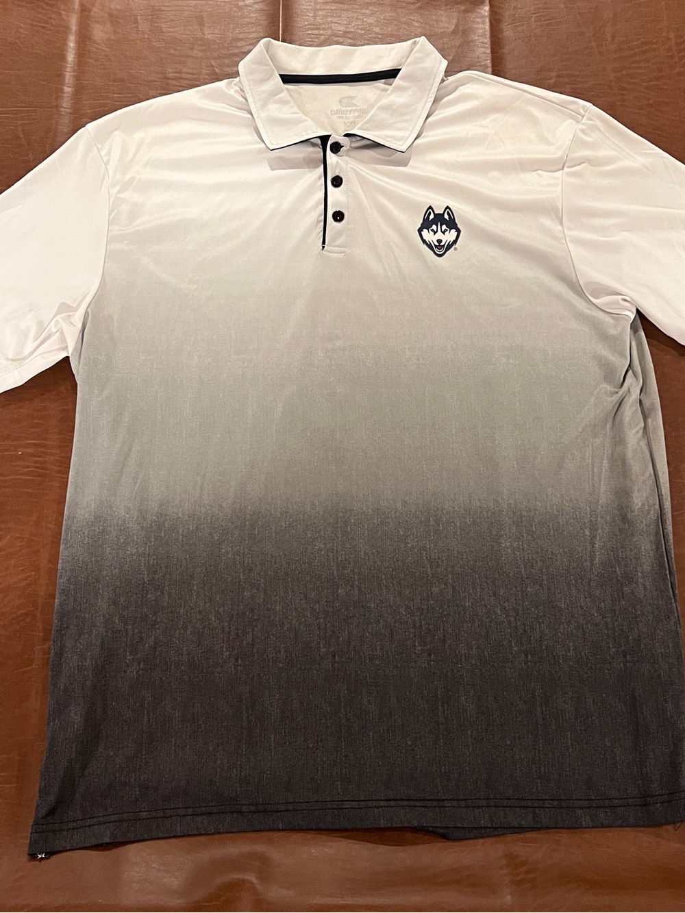 UCONN Men’s Polo Shirt - Size 2XL